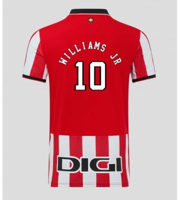 Athletic Bilbao Nico Williams #10 Hjemmebanetrøje 2025-26 Kortærmet